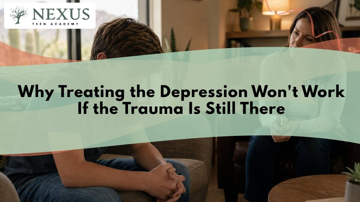 Treating teen depression when the trauma is still there